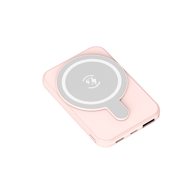 Trending Products 2023 New Arrivals Wireless Magnetic Portable Power Bank 5000mAh