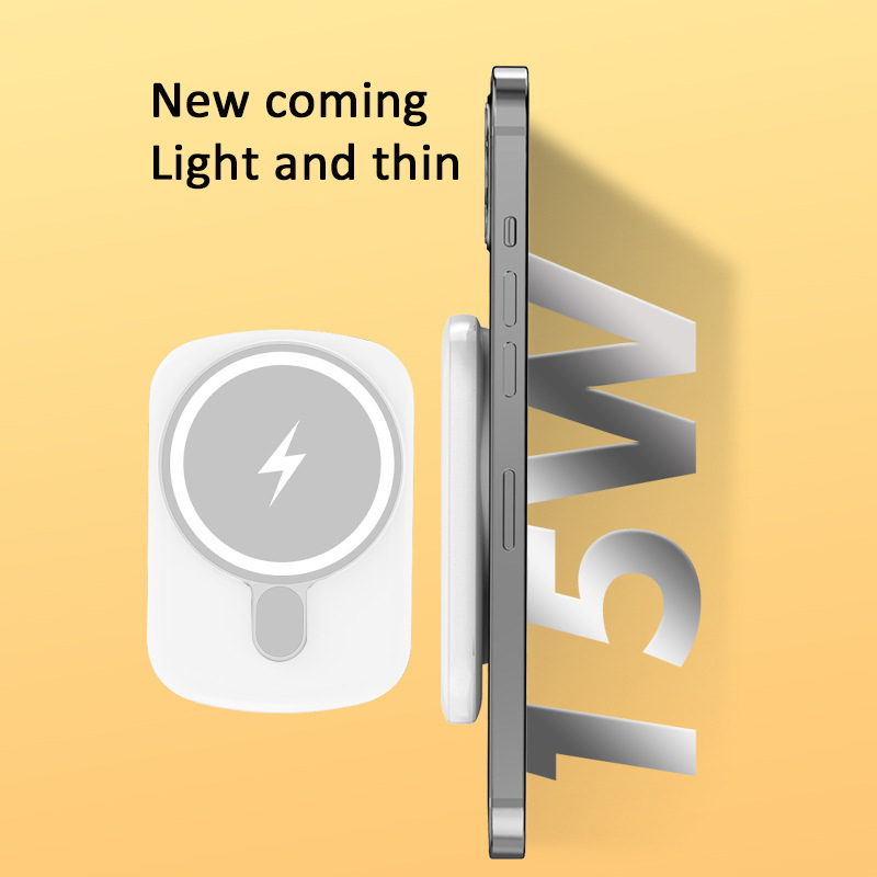 2023 New Coming MagSafe 5000mAh Wireless Magnetic Portable Power Bank 10000mAh with 20W Fast Charge Tech