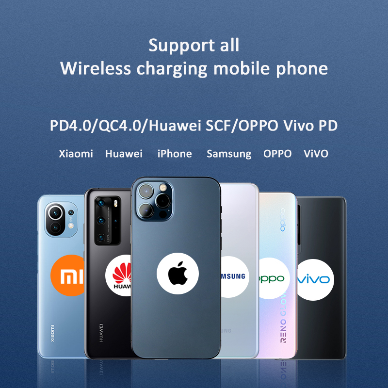New Light and Thin 5000mAh 10000mAh Wireless Magnetic Portable Power Bank with 20W Fast Charge