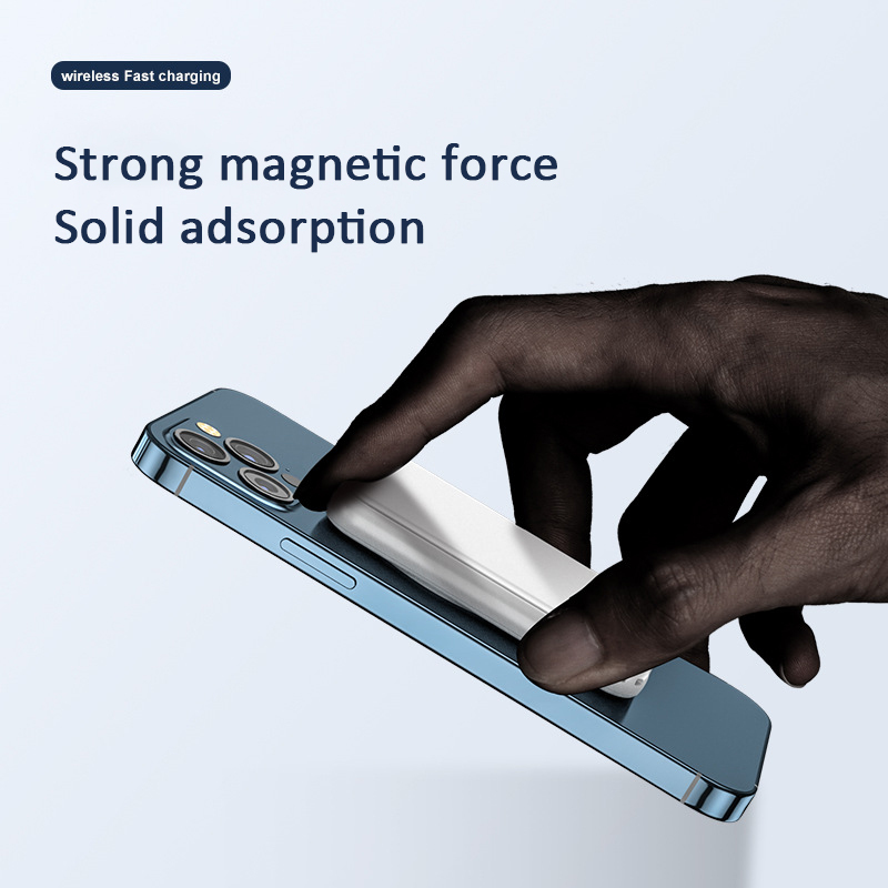 Trending Products 2023 New Arrivals Wireless Magnetic Portable Power Bank 5000mAh