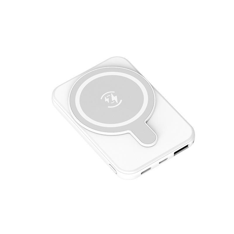 Trending Products 2023 New Arrivals Wireless Magnetic Portable Power Bank 5000mAh