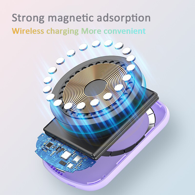 2023 New Coming MagSafe 5000mAh Wireless Magnetic Portable Power Bank 10000mAh with 20W Fast Charge Tech