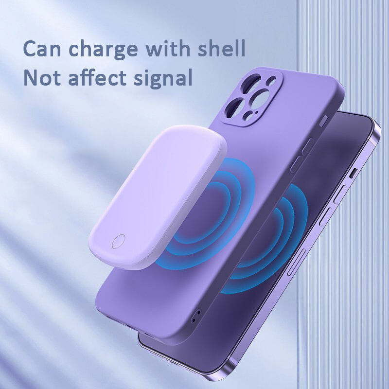 2023 New Coming MagSafe 5000mAh Wireless Magnetic Portable Power Bank 10000mAh with 20W Fast Charge Tech
