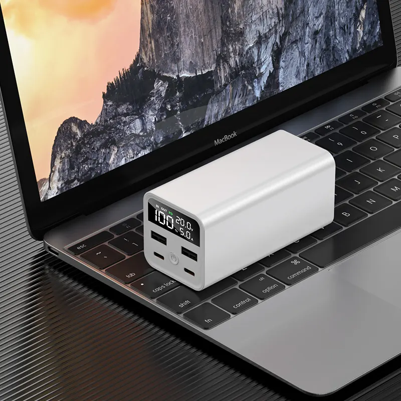 PD 100W Fast Charging 20000mAh Portable Power Bank for Laptop charging devices