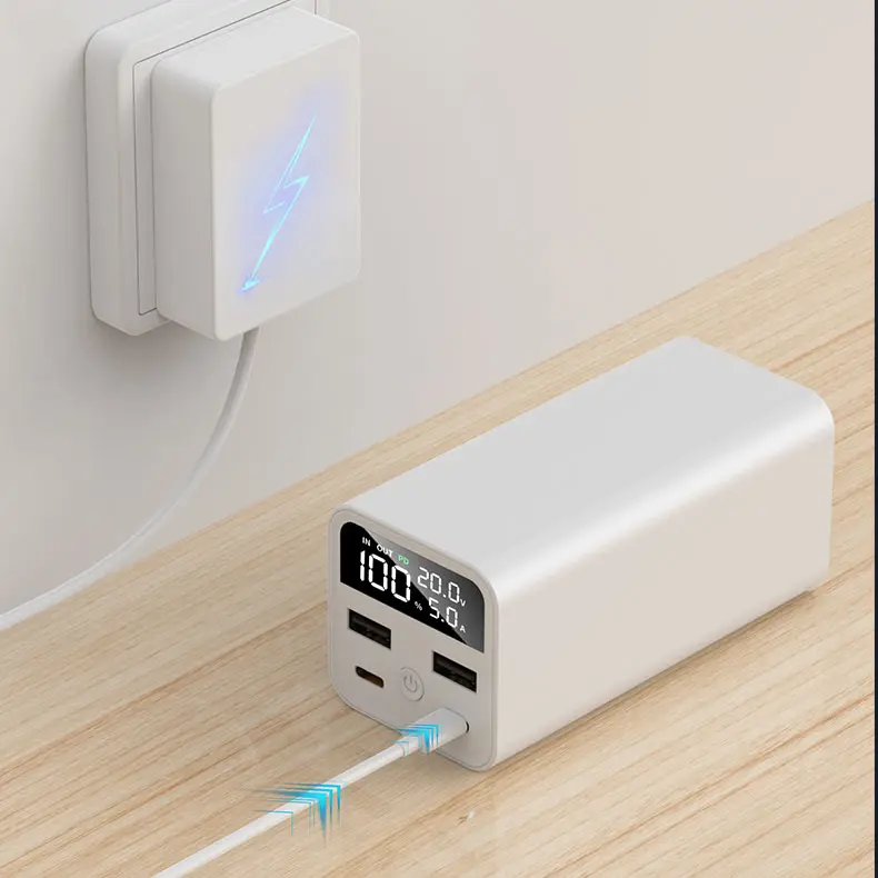 PD 100W Fast Charging 20000mAh Portable Power Bank for Laptop charging devices