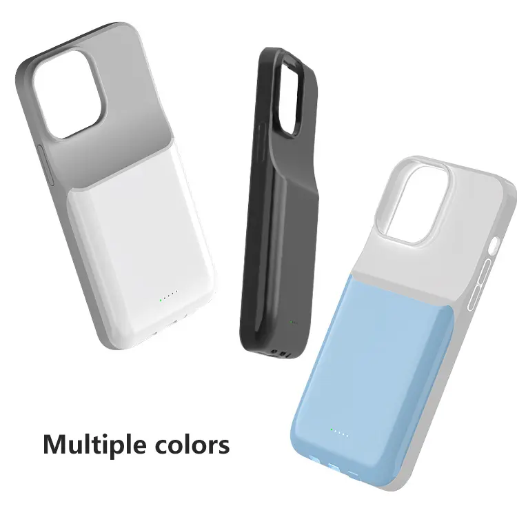 PD20W Fast Charging Magnetic Wireless Charging Portable Power Bank Phone Case Battery Case 10000mAh for iPhone 13 Series