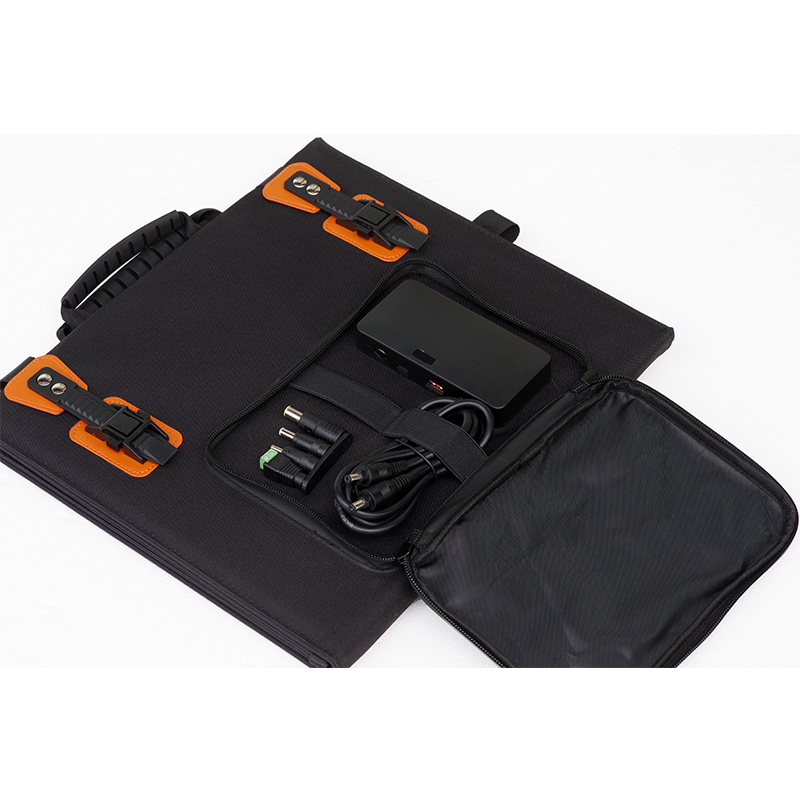 Wholesale Price 100W Portable Solar Panels Features Foldable Flexible for Camping Power Station Mobile Phone Charger Power Bank