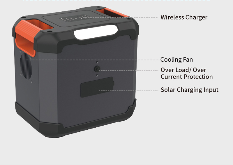Camping Good use 1000Wh Portable Power Station 1000W 1200W Emergency Power Bank