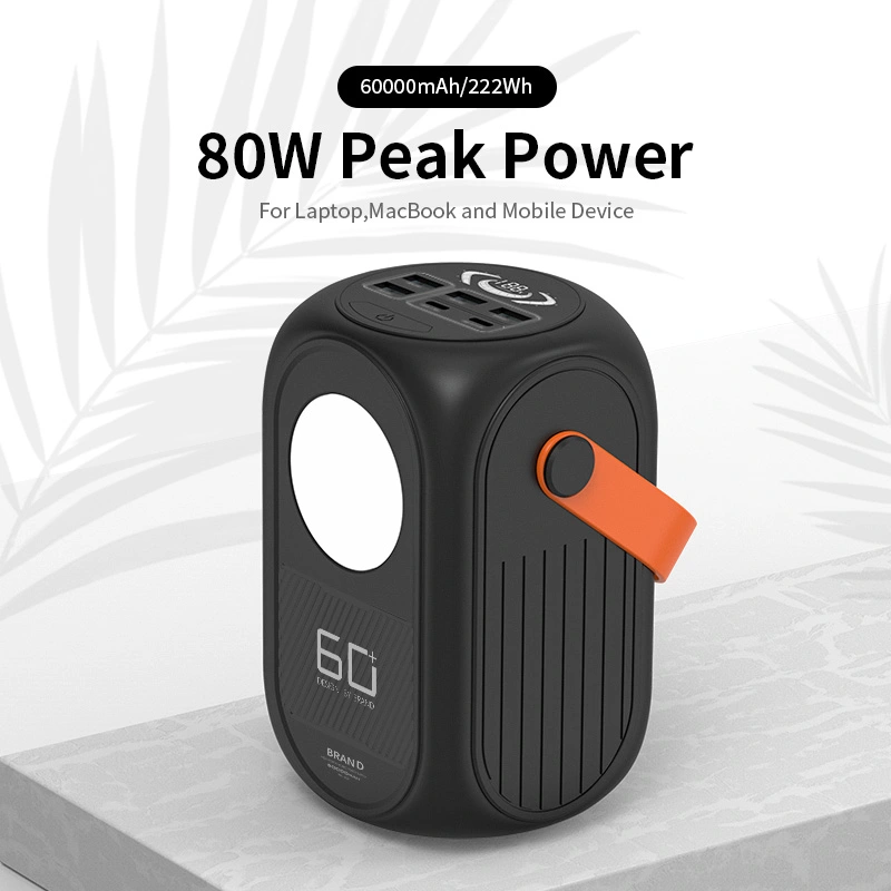 Factory price custom high quality 60000mah OEM unique Portable wireless PowerBank