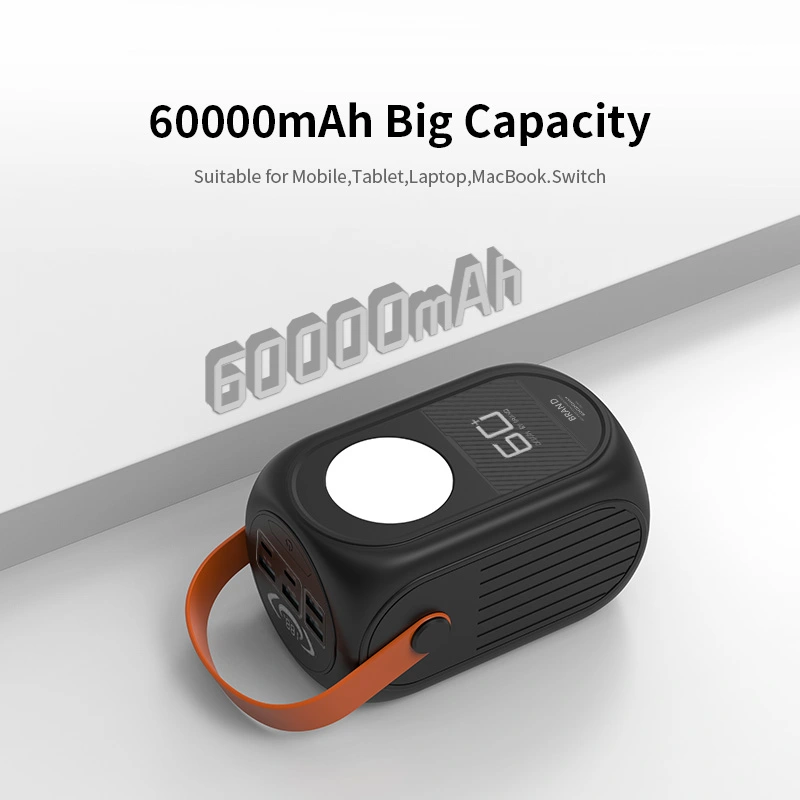 Factory price custom high quality 60000mah OEM unique Portable wireless PowerBank