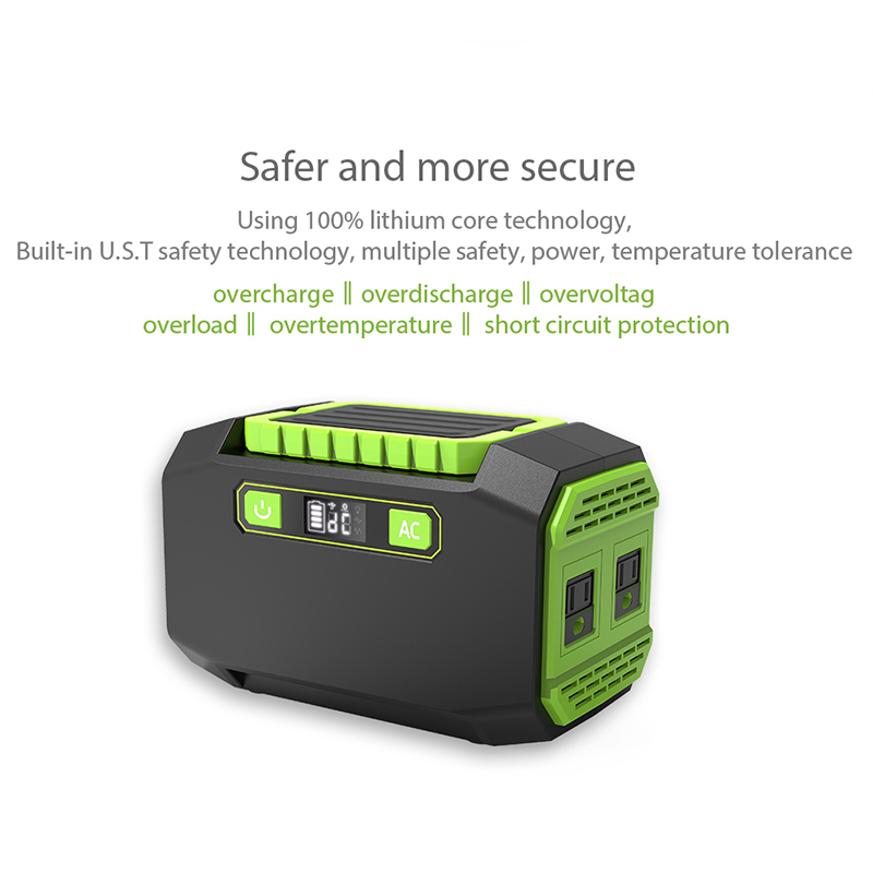 Customizable solar renewable energy and portable power packs portable power supply