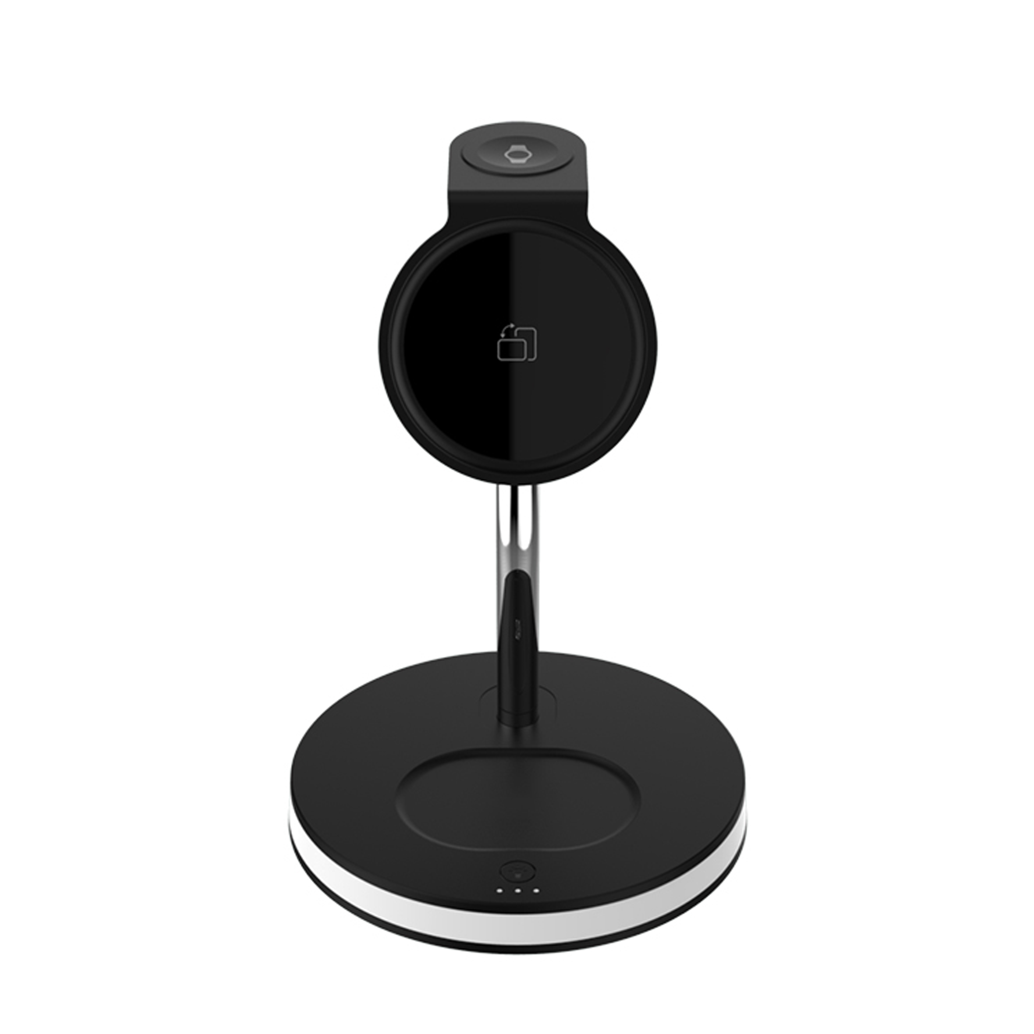 Factory direct sale iphone 3 in 1 foldable wireless charger 15w Fast 3 in 1 wireless charger stand for iphone and android