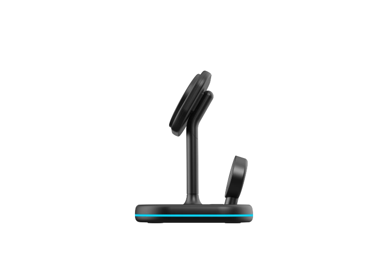 2023 High quality 15W 3in1 fast charging station magnetic wireless charger for iphone