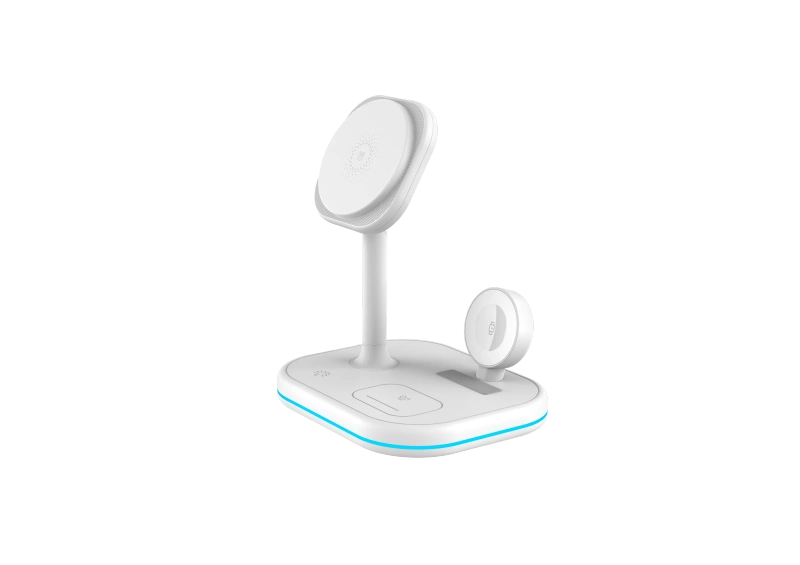 2023 High quality 15W 3in1 fast charging station magnetic wireless charger for iphone