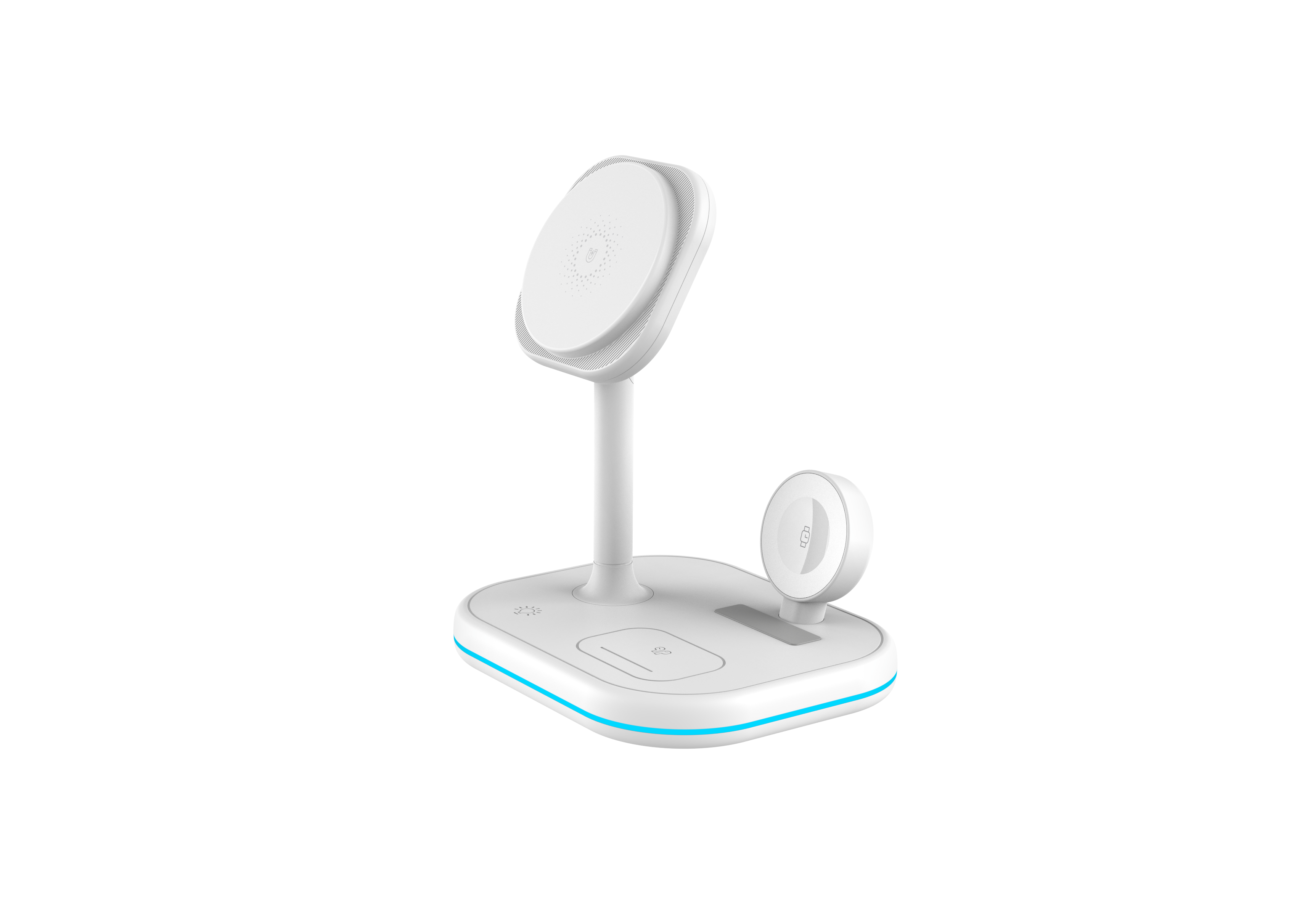 2023 High quality 15W 3in1 fast charging station magnetic wireless charger for iphone