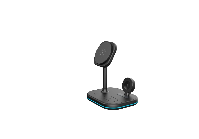 2023 High quality 15W 3in1 fast charging station magnetic wireless charger for iphone