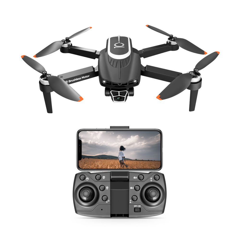 Enduring Brushless Motor Drone with 84 Mins Super Long Flight Time, Drone with 4K HD Camera for Beginners, WiFi Quadcopter, Follow Me, Auto Hover, 3 Batteries, Carrying Case