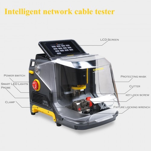 Xhorse Condor XC-MINI Plus II Key Cutting Machine Support Car/Motorbike/House Keys With M3 and M5 Clamps