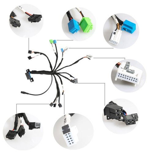 EIS/ELV Test cables for Benz W204 W212 W164 W166 W221 Works with VVDI MB BGA TOOL (five-in-one)