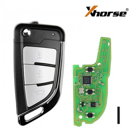 Xhorse XSKFF1EN Smart Remote Key Knife Style 3 Buttons English 5pcs/lot