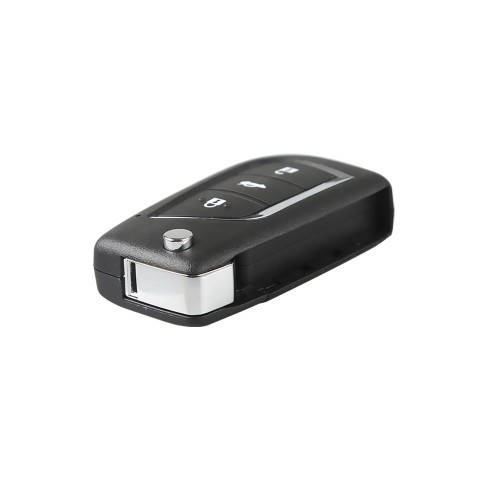 Xhorse XNTO00EN Wireless Remote Key Toyota Flip 3 Buttons Enlgish 5pcs/lot