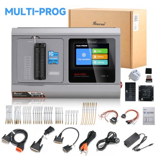 Xhorse Multi-Prog Programmer ECU Programmer Update of VVDI Prog with Free MQB48 License Expert Mode Batch Write Chips