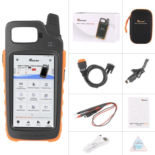Xhorse VVDI Key Tool Max Pro Multi-Language Remote Programmer Adds CAN FD, Voltage and Leakage Current Functions