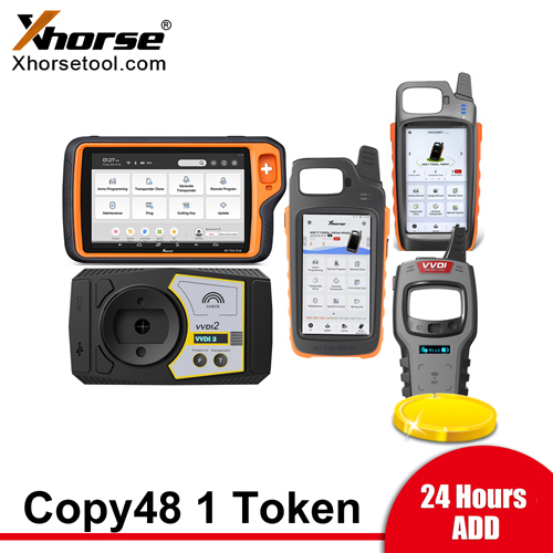1 Token Copy 48 and ID48 96bit For Xhorse VVDI2/Key Tool Plus/Mini VVDI Key Tool/Key Tool Max/Key Tool Max Pro