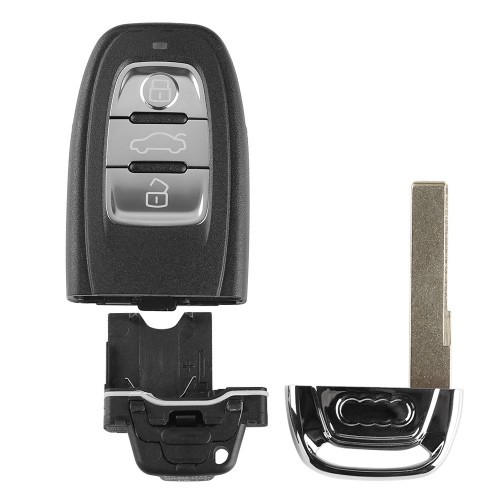 Xhorse XSADJ1GL 754J Smart Key Shell For Key PCB Audi 315mhz 5pcs/lot