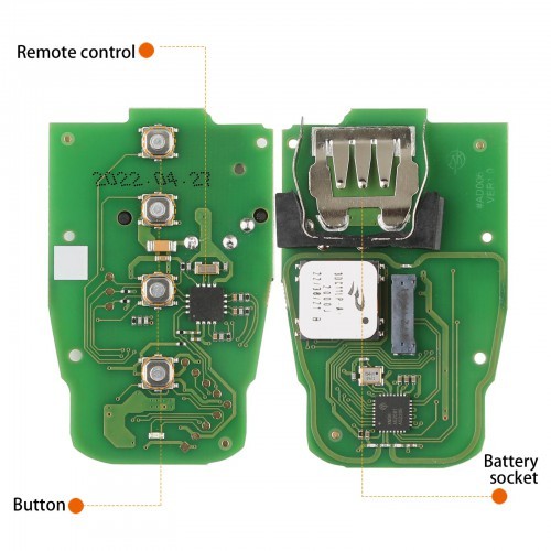 Xhorse XSADJ1GL VVDI 754J Smart Key for Audi A6L Q5 A4L A8L