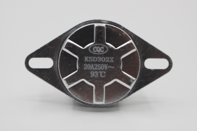 电热水器限温器KSD302XsT配件93℃温控器1520A超温保护器