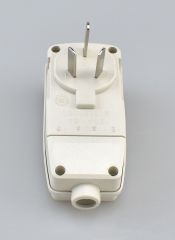 通用漏电保护插头10A16A 防漏电保护器插座接线 漏保空调热水器