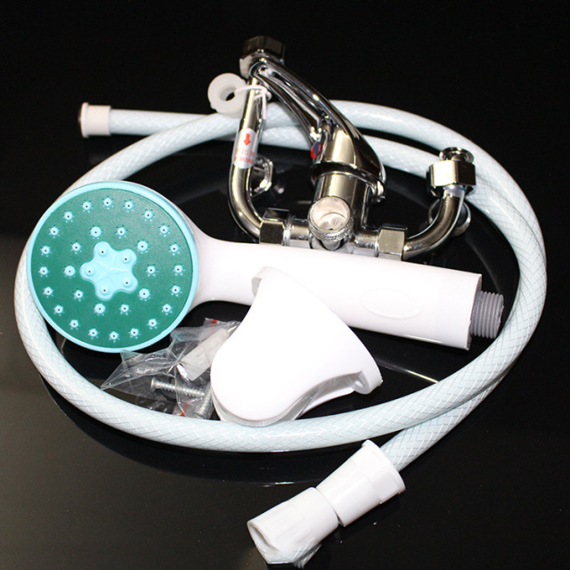 厂家热销花洒套附件包配件 U型混水阀 电热水器冷热套件