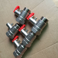 全铜通用空气能电热水器专用六分泄压阀 减压阀安全阀排气阀