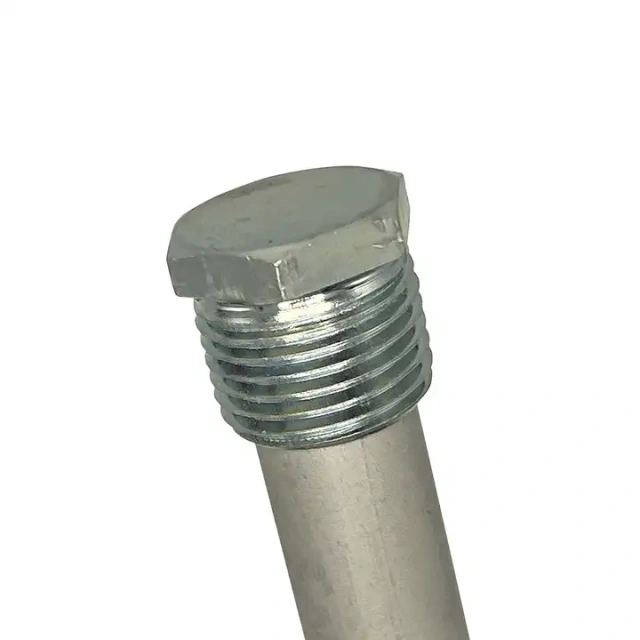 Casting Sacrificial Magnesium Anode Rod Price Suppliers Water Heater Anode Rod 9.5 Inch