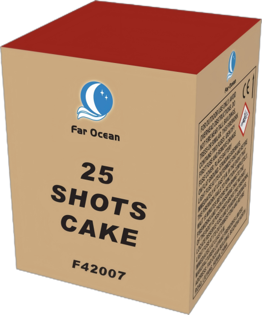 25 Shots Cake