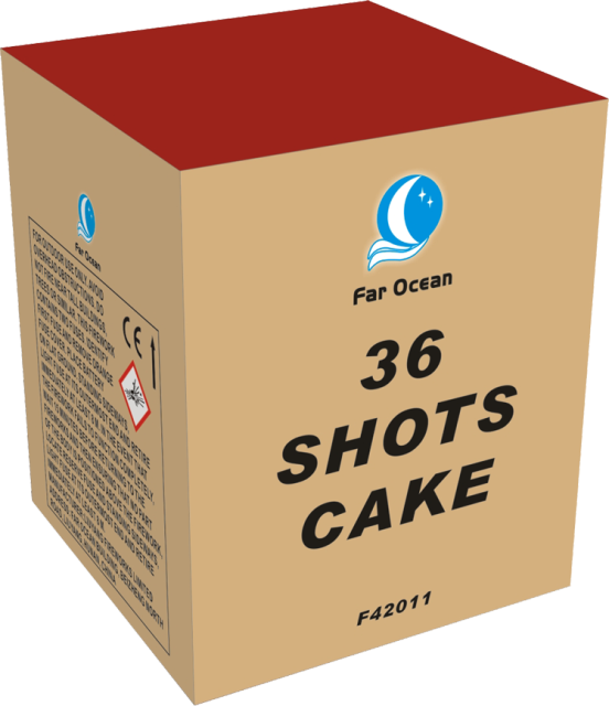 36  Shots  Cake