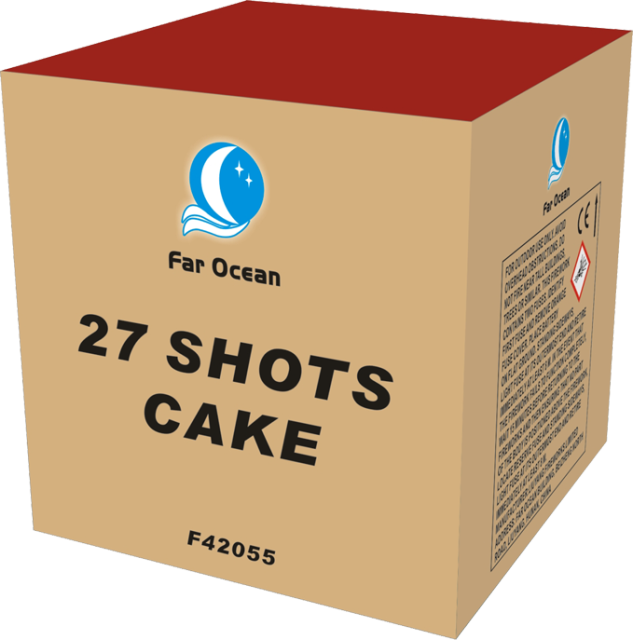 27 shots  Cake