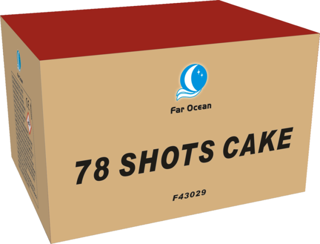 78 Shots  Cake