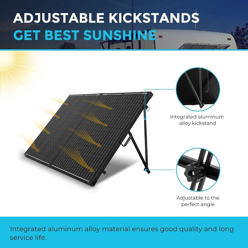 Bifacial 115 Watt 12 Volt Monocrystalline Solar Panel