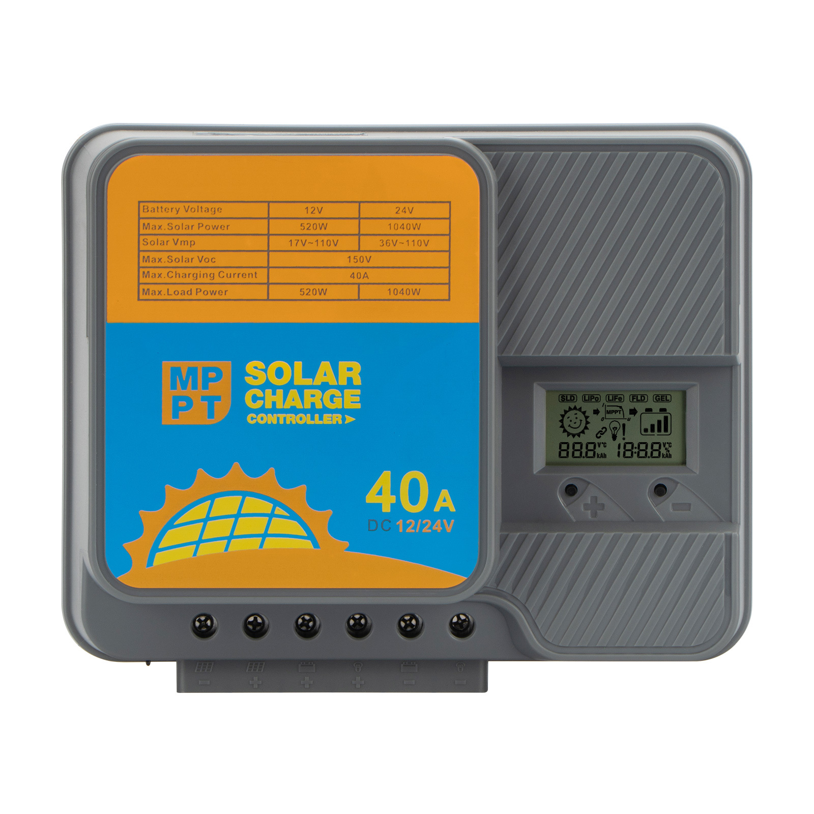 40A 12V24V MPPT Charge Controller