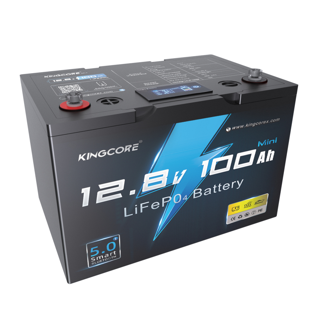 Kingcore 12.8V100Ah Mini Lithium Battery