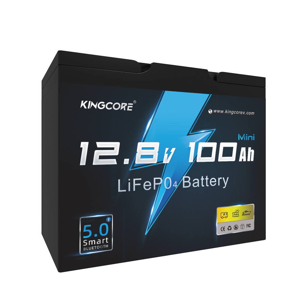 Kingcore 12.8V100Ah Mini Lithium Battery