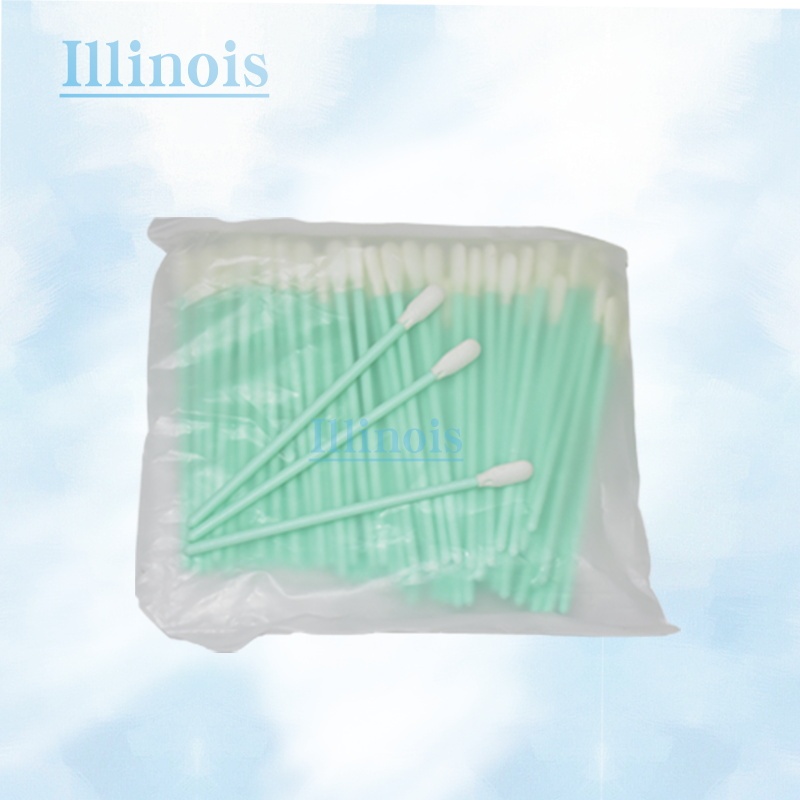 Round small cotton swab
