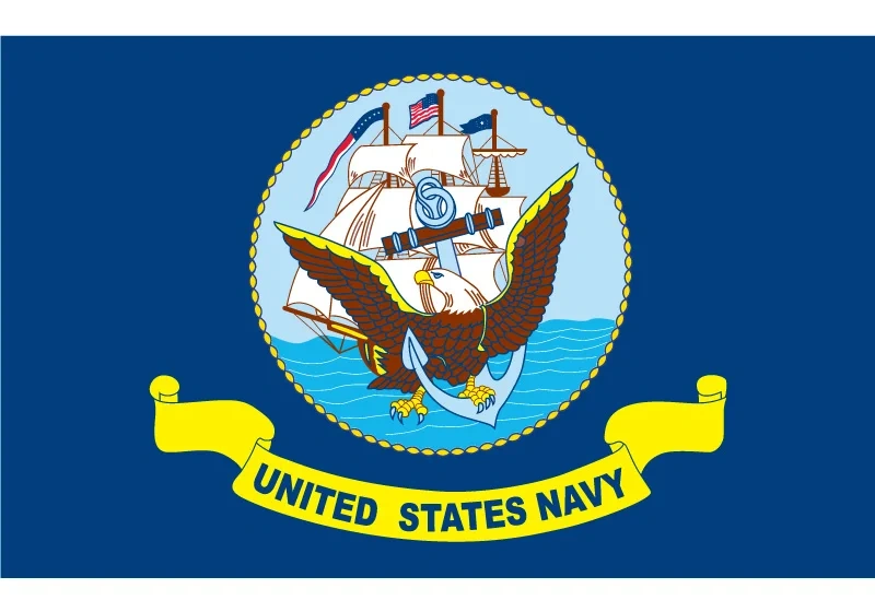 Navy Secretary Flag 90*150cm 60*90cm 40*60cm Flying Flag The 3x5ft Hanging Flag 100d Polyester 15*21cm Hand Flag