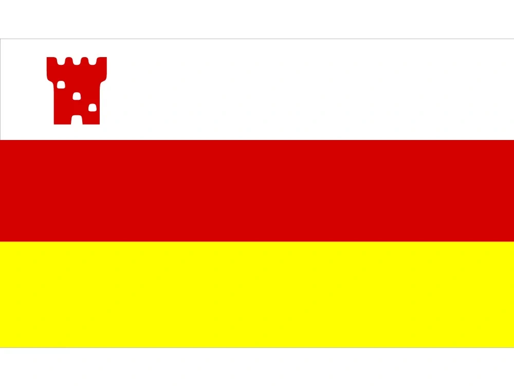 90*150cm 60*90cm Flag 100d Custom Polyester 3x5ft US Santa Barbara City Flag Of California State