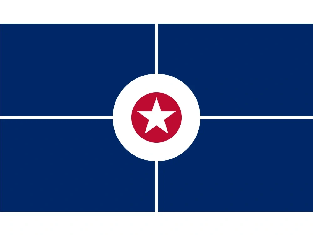 90*150cm 60*90cm US Indianapolis City Flag The capital of Indiana 3x5ft Custom High-quality Banners For Home decoration