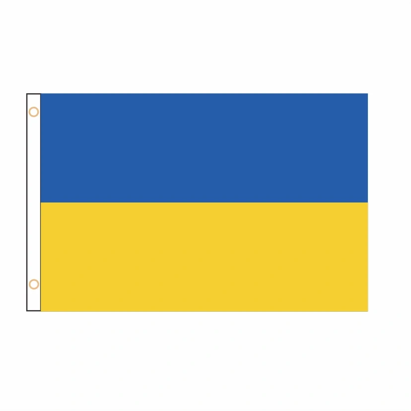 90*150cm/60*90cm/40*60cm/5*3ft Ukraine Flag Large Polyester Ukrainian National Country Flag and Banner