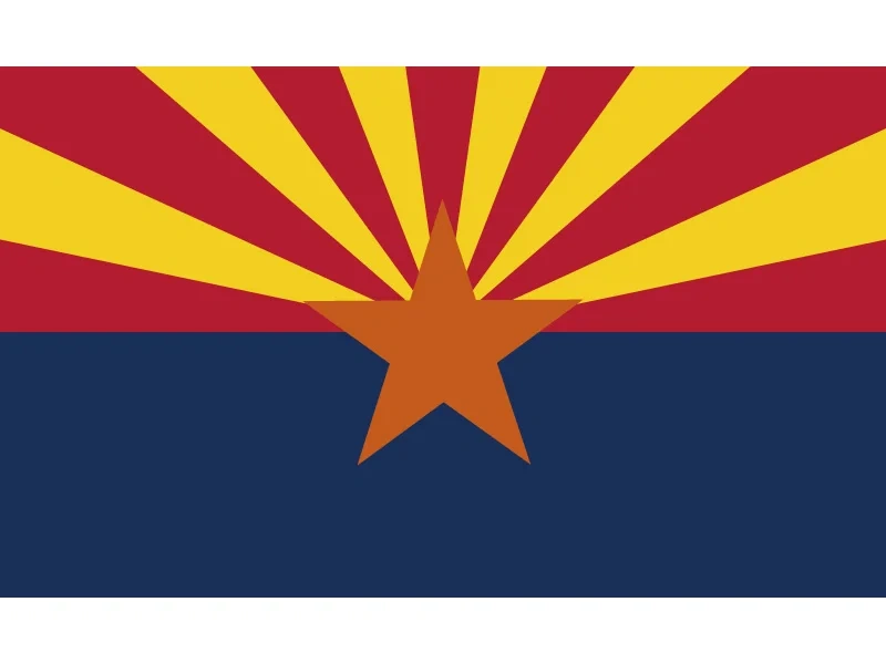 Arizona State Flag 3*5 Feet Banner 90*150cm 60*90cm 40*60cm Flying Flag  15*21cm Hand Flag America For Campaign Vote