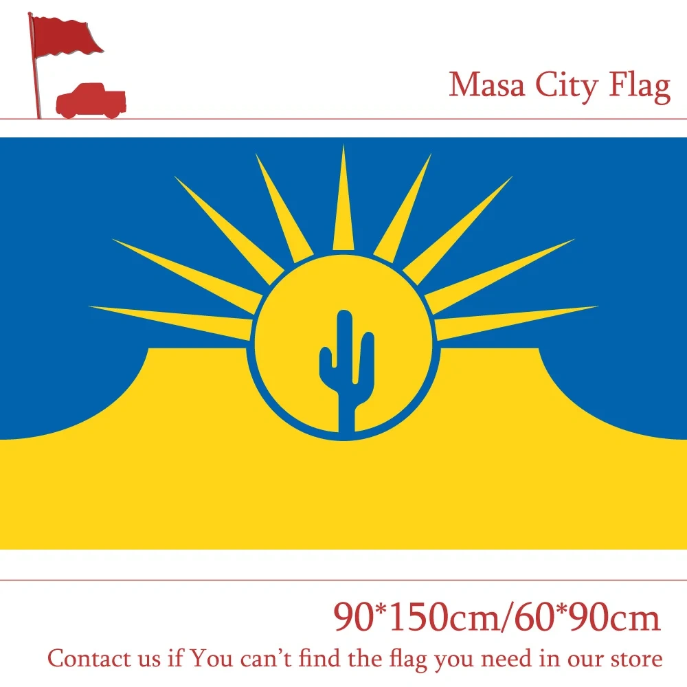Mesa City Flag Arizona Of State 90*150cm 60*90cm US 3x5ft Custom High-quality Banners For Campaign Vote